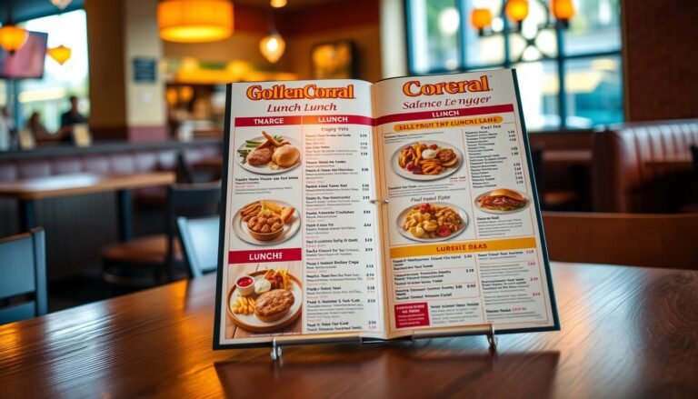 golden corral lunch menu prices